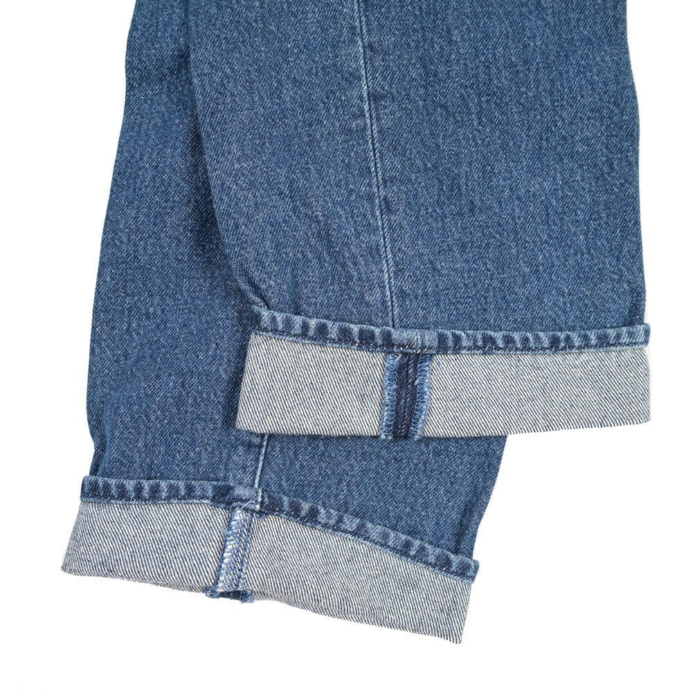 YCHAI “ROBUSTO” コットン100%デニム 5ポケットジーンズ / TAPERED FIT ブルー(BLU) 30 | GUARDAROBA MILANO OFFICIAL STORE