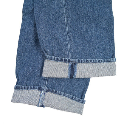 YCHAI “ROBUSTO” コットン100%デニム 5ポケットジーンズ / TAPERED FIT ブルー(BLU) 30 | GUARDAROBA MILANO OFFICIAL STORE