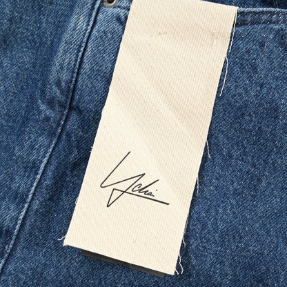 YCHAI “ROBUSTO” コットン100%デニム 5ポケットジーンズ / TAPERED FIT ブルー(BLU) 30 | GUARDAROBA MILANO OFFICIAL STORE