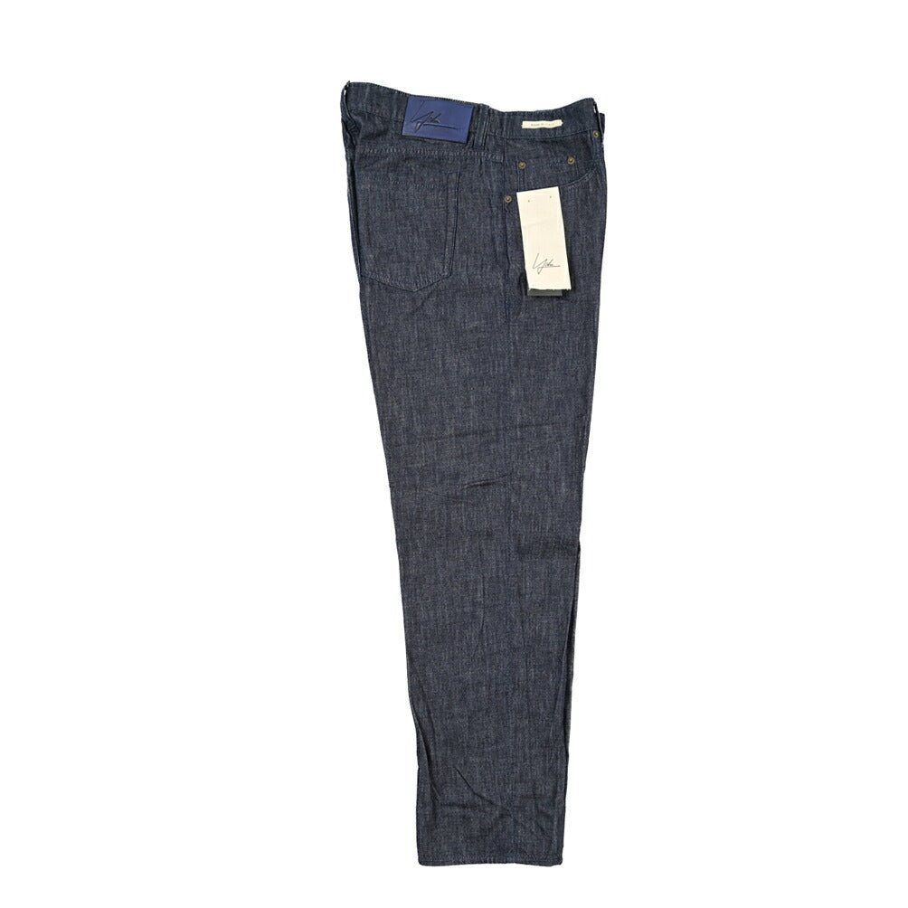 YCHAI “ROBUSTO” コットン100%デニム 5ポケットジーンズ / TAPERED FIT ネイビー(INDIGO) 33 | GUARDAROBA MILANO OFFICIAL STORE