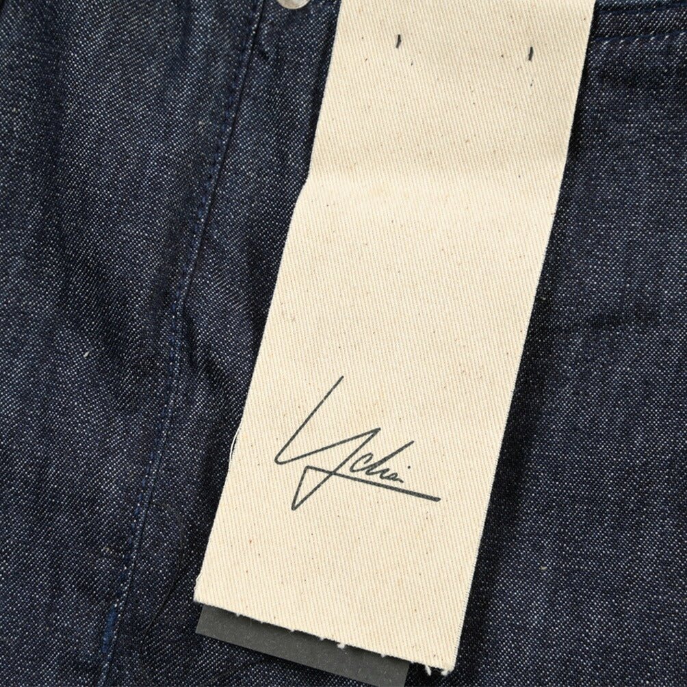 YCHAI “ROBUSTO” コットン100%デニム 5ポケットジーンズ / TAPERED FIT ネイビー(INDIGO) 33 | GUARDAROBA MILANO OFFICIAL STORE