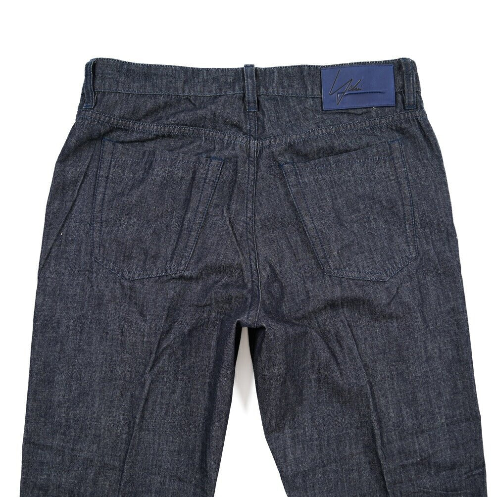 YCHAI “ROBUSTO” コットン100%デニム 5ポケットジーンズ / TAPERED FIT ネイビー(INDIGO) 33 | GUARDAROBA MILANO OFFICIAL STORE