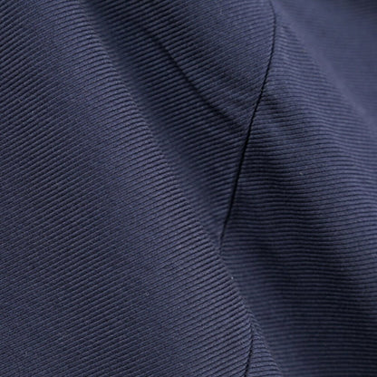YCHAI “ROBUSTO” コットン100% ツータックチノパンツ / TAPERED FIT ネイビー(BLU) 33 | GUARDAROBA MILANO OFFICIAL STORE