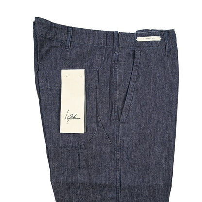 YCHAI “ROBUSTO” コットン100%デニム ペインターパンツ / TAPERED FIT ネイビー(INDIGO) 31 | GUARDAROBA MILANO OFFICIAL STORE
