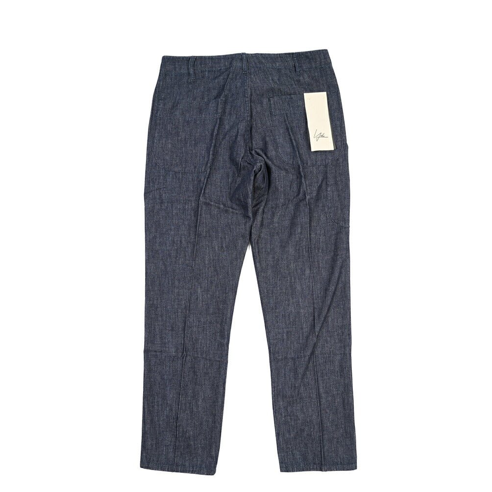 YCHAI “ROBUSTO” コットン100%デニム ペインターパンツ / TAPERED FIT ネイビー(INDIGO) 31 | GUARDAROBA MILANO OFFICIAL STORE