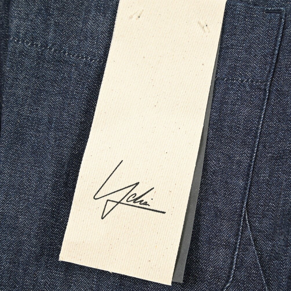 YCHAI “ROBUSTO” コットン100%デニム ペインターパンツ / TAPERED FIT ネイビー(INDIGO) 31 | GUARDAROBA MILANO OFFICIAL STORE