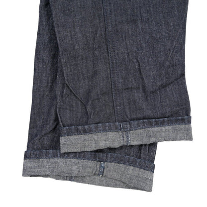 YCHAI “ROBUSTO” コットン100%デニム ペインターパンツ / TAPERED FIT ネイビー(INDIGO) 33 | GUARDAROBA MILANO OFFICIAL STORE
