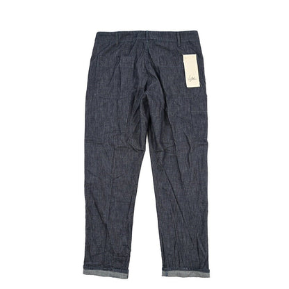YCHAI “ROBUSTO” コットン100%デニム ペインターパンツ / TAPERED FIT ネイビー(INDIGO) 33 | GUARDAROBA MILANO OFFICIAL STORE
