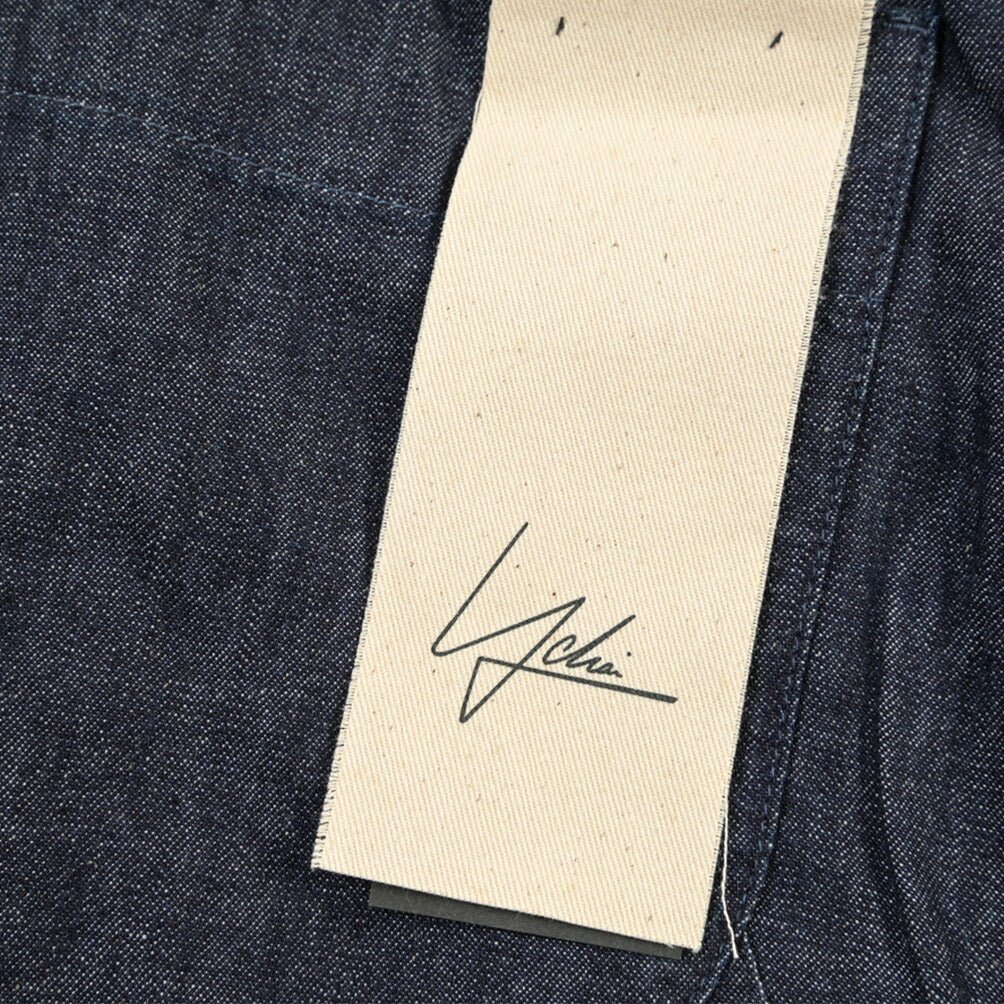 YCHAI “ROBUSTO” コットン100%デニム ペインターパンツ / TAPERED FIT ネイビー(INDIGO) 33 | GUARDAROBA MILANO OFFICIAL STORE