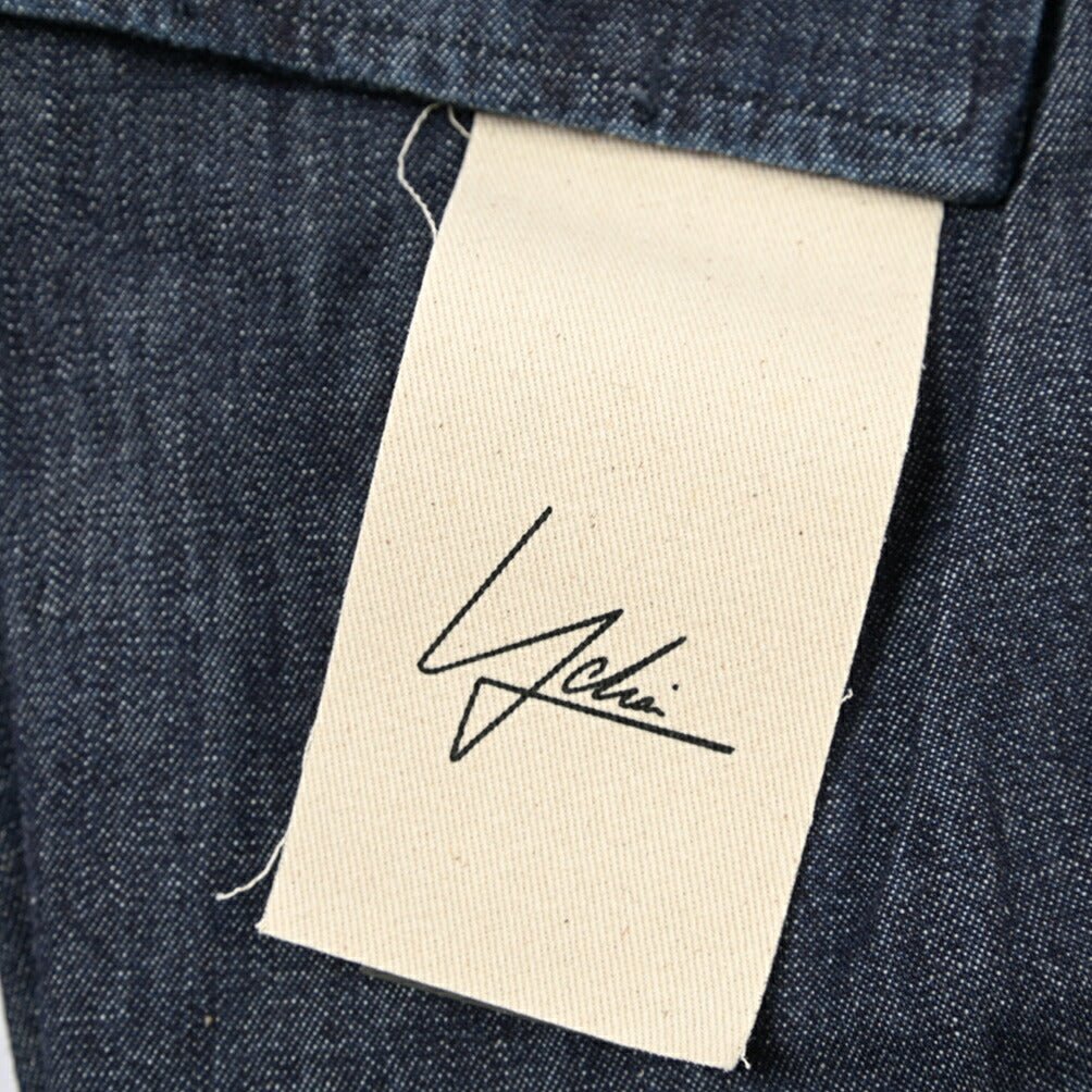 YCHAI “ROBUSTO” コットン100%デニム カーゴパンツ / TAPERED FIT ネイビー(INDIGO) 30 | GUARDAROBA MILANO OFFICIAL STORE