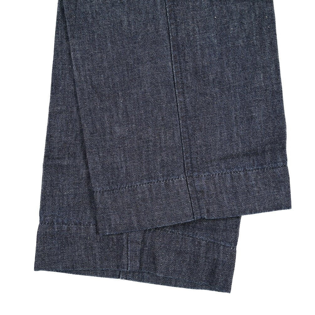 YCHAI “ROBUSTO” コットン100%デニム カーゴパンツ / TAPERED FIT ネイビー(INDIGO) 30 | GUARDAROBA MILANO OFFICIAL STORE
