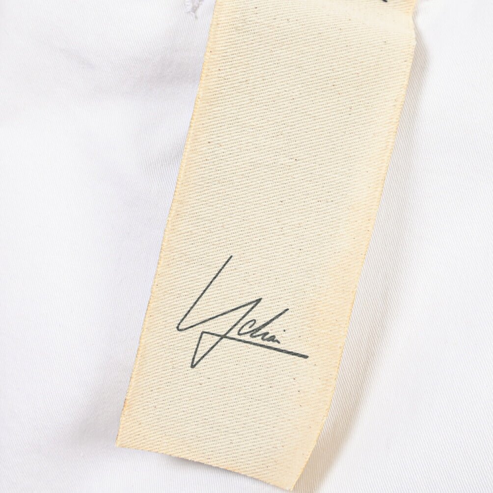 YCHAI “ROBUSTO” ストレッチコットン ノータックチノパンツ ホワイト(BIANCO) 31 | GUARDAROBA MILANO OFFICIAL STORE