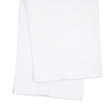 YCHAI “ROBUSTO” ストレッチコットン ノータックチノパンツ ホワイト(BIANCO) 31 | GUARDAROBA MILANO OFFICIAL STORE
