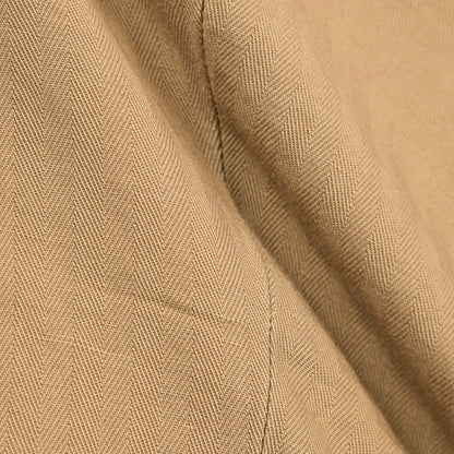 YCHAI “ROBUSTO” リネン混コットン ツータックパンツ ベージュ(NOCE) 29 | GUARDAROBA MILANO OFFICIAL STORE