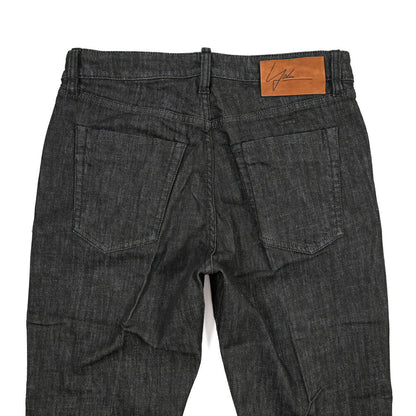 YCHAI “ROBUSTO” ストレッチデニム 5ポケットジーンズ / TAPERED FIT ブラック(NERO) 32 | GUARDAROBA MILANO OFFICIAL STORE