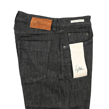 YCHAI “ROBUSTO” ストレッチデニム 5ポケットジーンズ / TAPERED FIT ブラック(NERO) 32 | GUARDAROBA MILANO OFFICIAL STORE