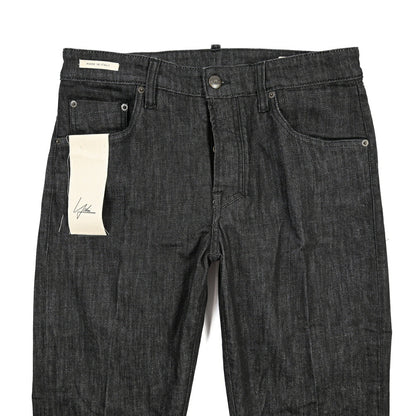 YCHAI “ROBUSTO” ストレッチデニム 5ポケットジーンズ / TAPERED FIT ブラック(NERO) 32 | GUARDAROBA MILANO OFFICIAL STORE