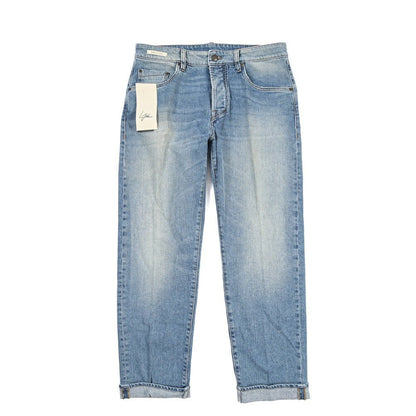 YCHAI “ROBUSTO” ストレッチデニム 5ポケットジーンズ / TAPERED FIT ライトブルー(BLU) 32 | GUARDAROBA MILANO OFFICIAL STORE