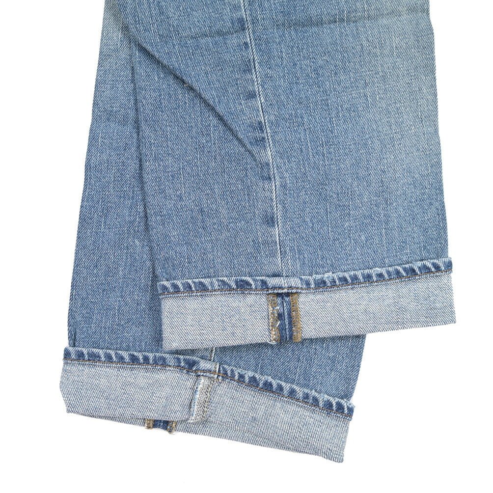 YCHAI “ROBUSTO” ストレッチデニム 5ポケットジーンズ / TAPERED FIT ライトブルー(BLU) 32 | GUARDAROBA MILANO OFFICIAL STORE