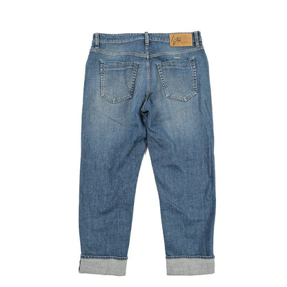 YCHAI “ROBUSTO” ストレッチデニム 5ポケットジーンズ / TAPERED FIT ブルー(BLU) 33 | GUARDAROBA MILANO OFFICIAL STORE