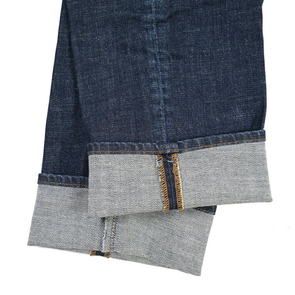 YCHAI “ROBUSTO” ストレッチデニム 5ポケットジーンズ / TAPERED FIT ネイビー(BLU) 33 | GUARDAROBA MILANO OFFICIAL STORE