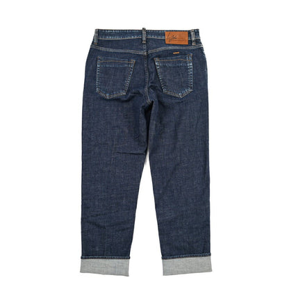 YCHAI “ROBUSTO” ストレッチデニム 5ポケットジーンズ / TAPERED FIT ネイビー(BLU) 33 | GUARDAROBA MILANO OFFICIAL STORE