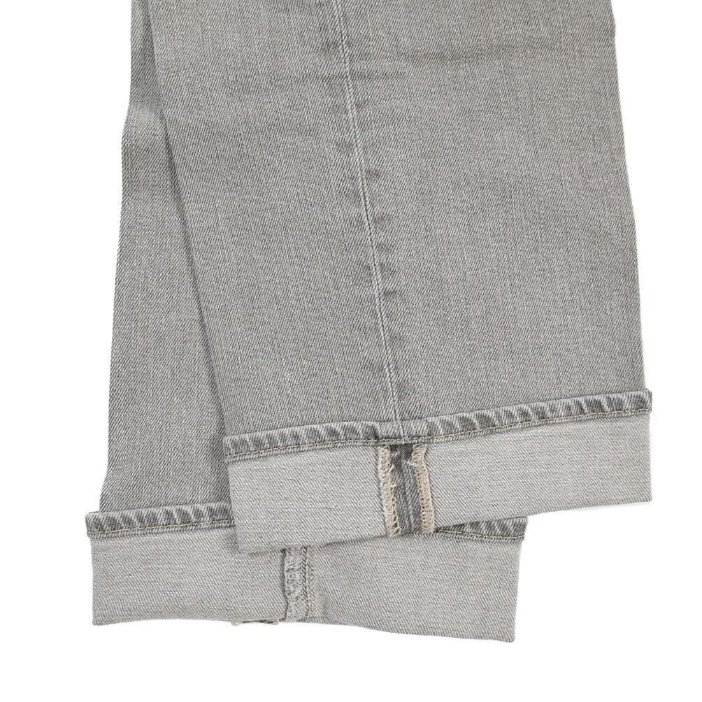 YCHAI “ROBUSTO” ストレッチデニム 5ポケットジーンズ / TAPERED FIT グレー(NERO) 30 | GUARDAROBA MILANO OFFICIAL STORE