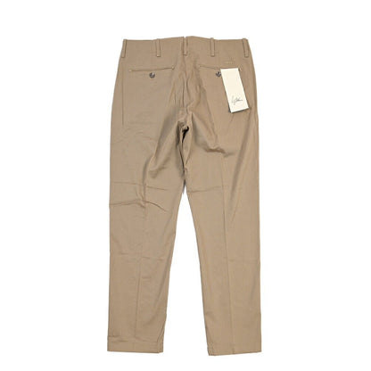 YCHAI “ROBUSTO” ストレッチコットン ノータックチノパンツ / TAPERED FIT グレージュ(NOCE) 30 | GUARDAROBA MILANO OFFICIAL STORE