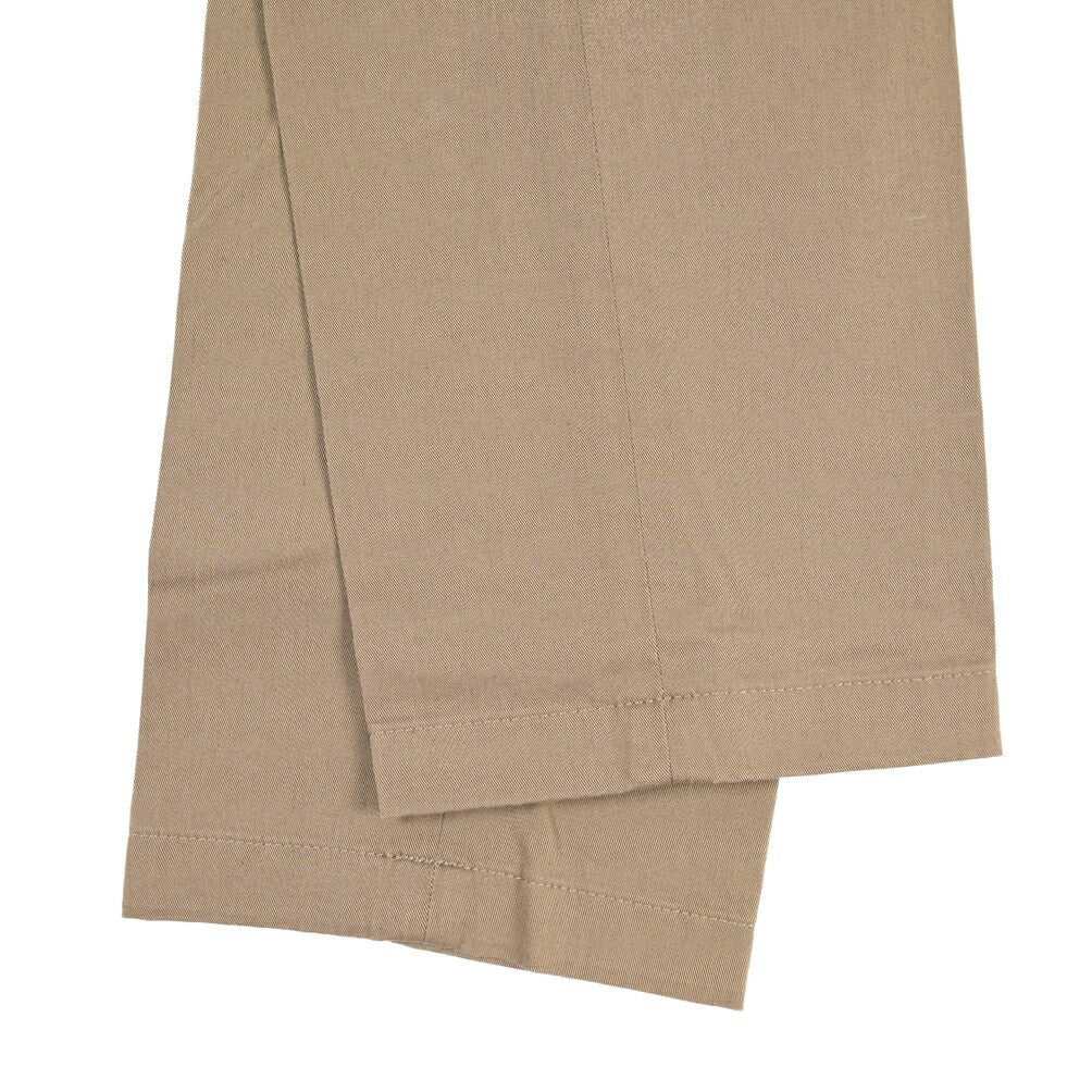 YCHAI “ROBUSTO” ストレッチコットン ノータックチノパンツ / TAPERED FIT グレージュ(NOCE) 30 | GUARDAROBA MILANO OFFICIAL STORE