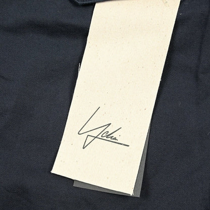 YCHAI “ROBUSTO” リネン混コットン ツータックストレッチパンツ / TAPERED FIT ネイビー(BLU) 30 | GUARDAROBA MILANO OFFICIAL STORE