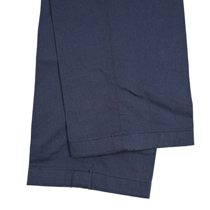 YCHAI “ROBUSTO” ストレッチコットン ノータックチノパンツ / TAPERED FIT ネイビー(BLU FRANCIA) 30 | GUARDAROBA MILANO OFFICIAL STORE