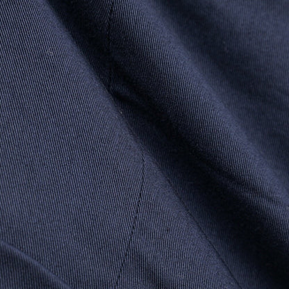 YCHAI “ROBUSTO” ストレッチコットン ノータックチノパンツ / TAPERED FIT ネイビー(BLU FRANCIA) 30 | GUARDAROBA MILANO OFFICIAL STORE