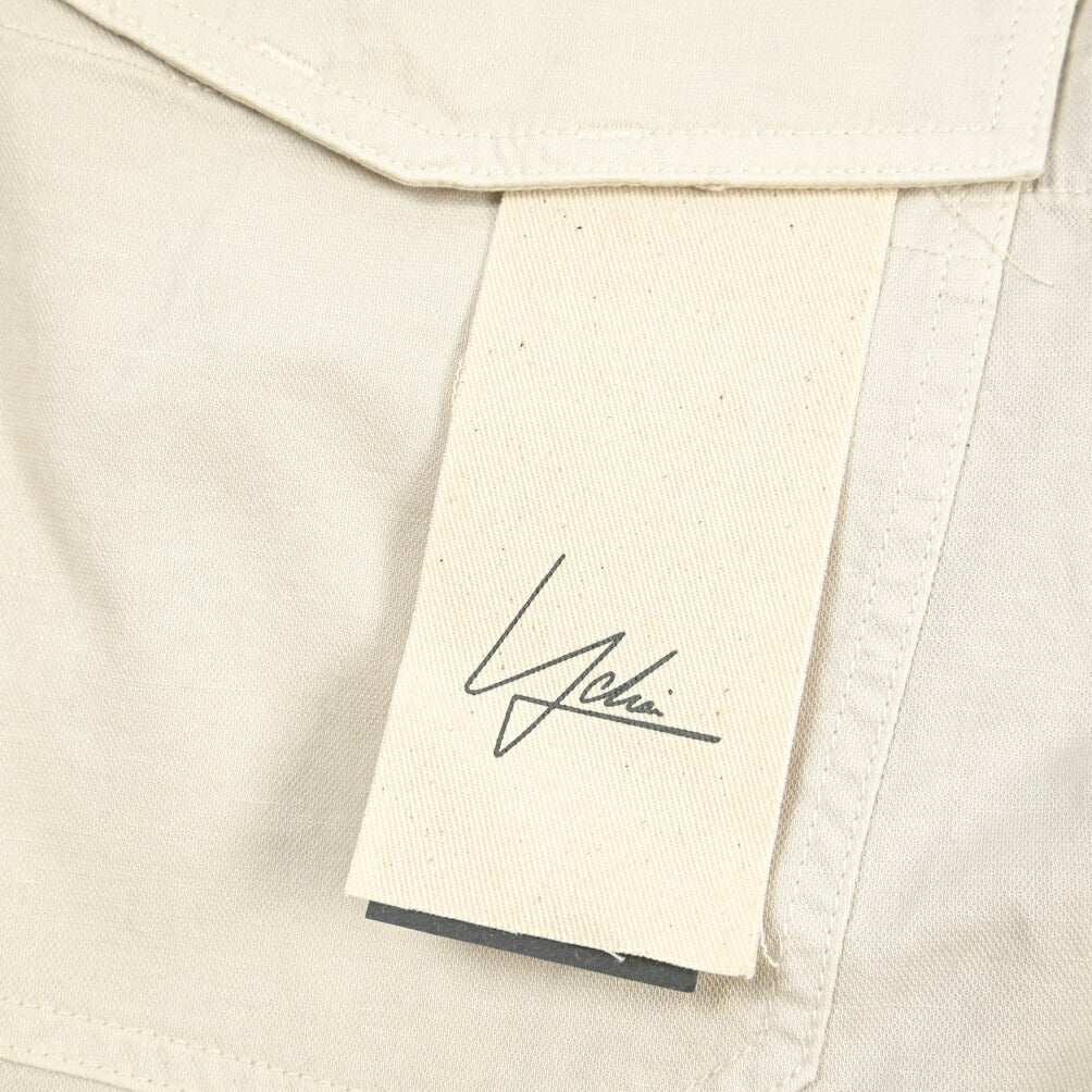 YCHAI “ROBUSTO” リネン混コットン ベイカーパンツ / TAPERED FIT ライトグレー(STUCCO) 33 | GUARDAROBA MILANO OFFICIAL STORE