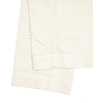 YCHAI “ROBUSTO” リネン混コットン ベイカーパンツ / TAPERED FIT ライトグレー(STUCCO) 33 | GUARDAROBA MILANO OFFICIAL STORE