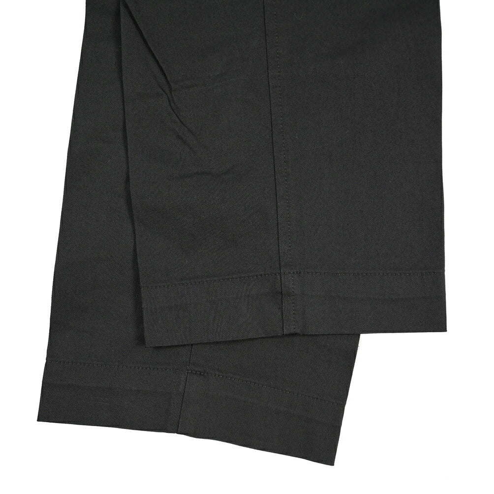 YCHAI “ROBUSTO” ストレッチコットン ノータックカーゴパンツ / TAPERED FIT ブラック(NERO) 30 | GUARDAROBA MILANO OFFICIAL STORE