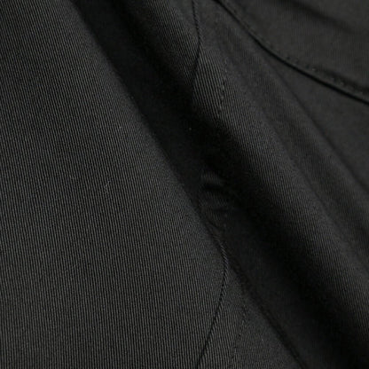 YCHAI “ROBUSTO” ストレッチコットン ノータックカーゴパンツ / TAPERED FIT ブラック(NERO) 30 | GUARDAROBA MILANO OFFICIAL STORE