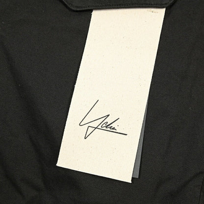 YCHAI “ROBUSTO” リネン混コットン ツータックパンツ / TAPERED FIT ブラック(NERO) 29 | GUARDAROBA MILANO OFFICIAL STORE