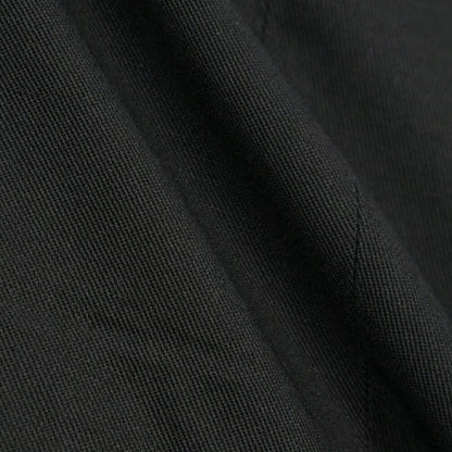 YCHAI “ROBUSTO” リネン混コットン ツータックパンツ / TAPERED FIT ブラック(NERO) 33 | GUARDAROBA MILANO OFFICIAL STORE