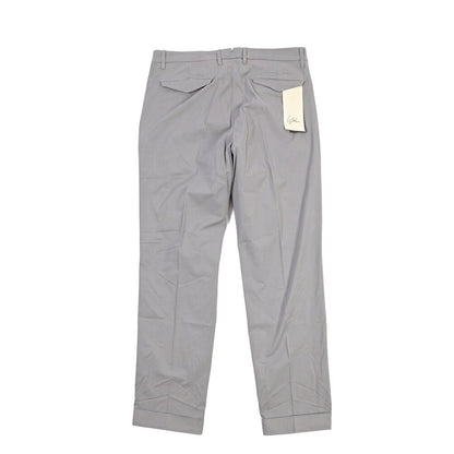 YCHAI “ROBUSTO” ストレッチコットン ツータックチノパンツ / TAPERED FIT グレー(GRIGIO) 31 | GUARDAROBA MILANO OFFICIAL STORE