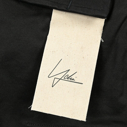 YCHAI “ROBUSTO” ストレッチコットン ノータックカーゴパンツ / TAPERED FIT ブラック(NERO) 30 | GUARDAROBA MILANO OFFICIAL STORE