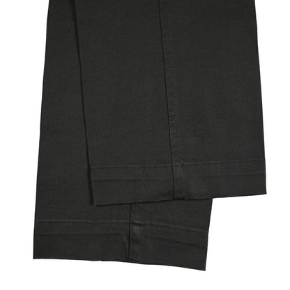YCHAI “ROBUSTO” ストレッチコットン ノータックカーゴパンツ / TAPERED FIT ブラック(NERO) 30 | GUARDAROBA MILANO OFFICIAL STORE