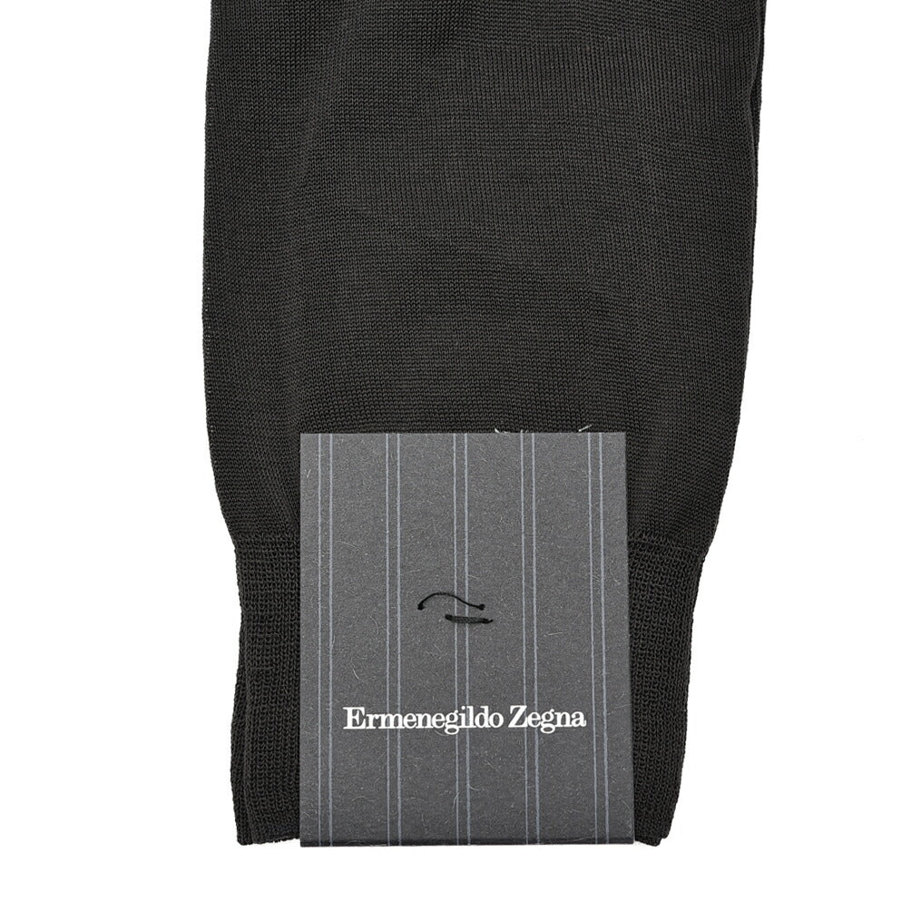 ZEGNA コットン100% ソックス 靴下 (クルー丈)｜428056-39_40｜GUARDAROBA MILANO OFFICIAL STORE