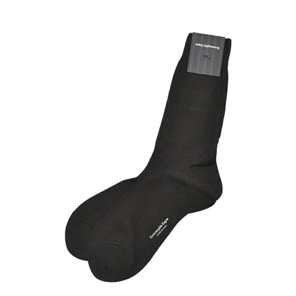 ZEGNA コットン100% ソックス 靴下 (クルー丈)｜428056-39_40｜GUARDAROBA MILANO OFFICIAL STORE