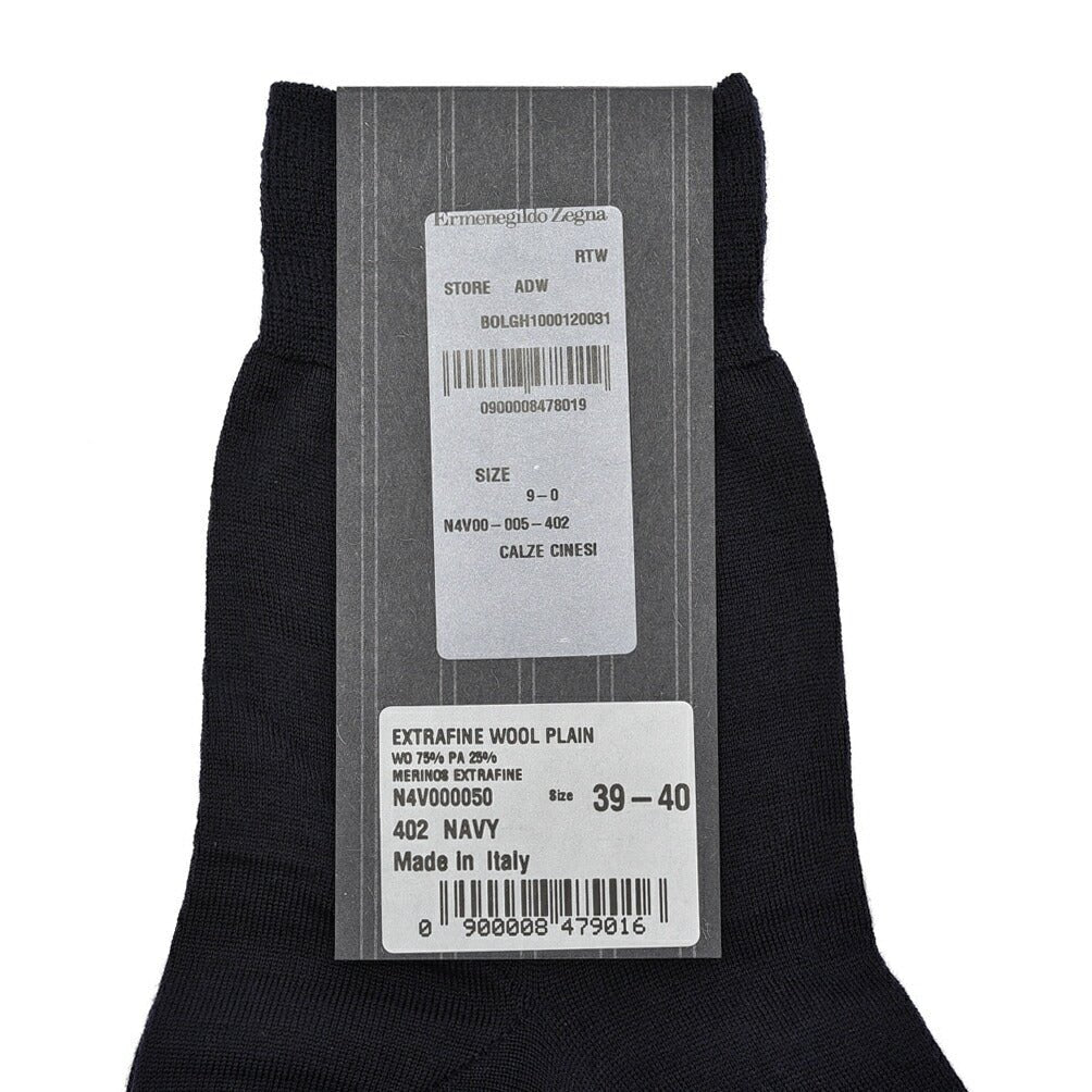 ZEGNA ウールソックス 靴下 (クルー丈)｜427868-39_40｜GUARDAROBA MILANO OFFICIAL STORE