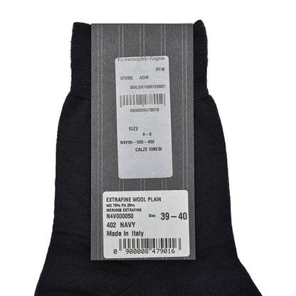 ZEGNA ウールソックス 靴下 (クルー丈)｜427868-39_40｜GUARDAROBA MILANO OFFICIAL STORE