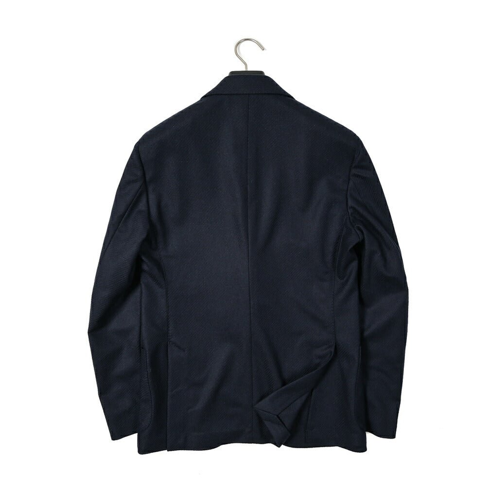 【キルティング　美品】アルマーニジーンズ　テーラードジャケット　ナイロン　黒XL