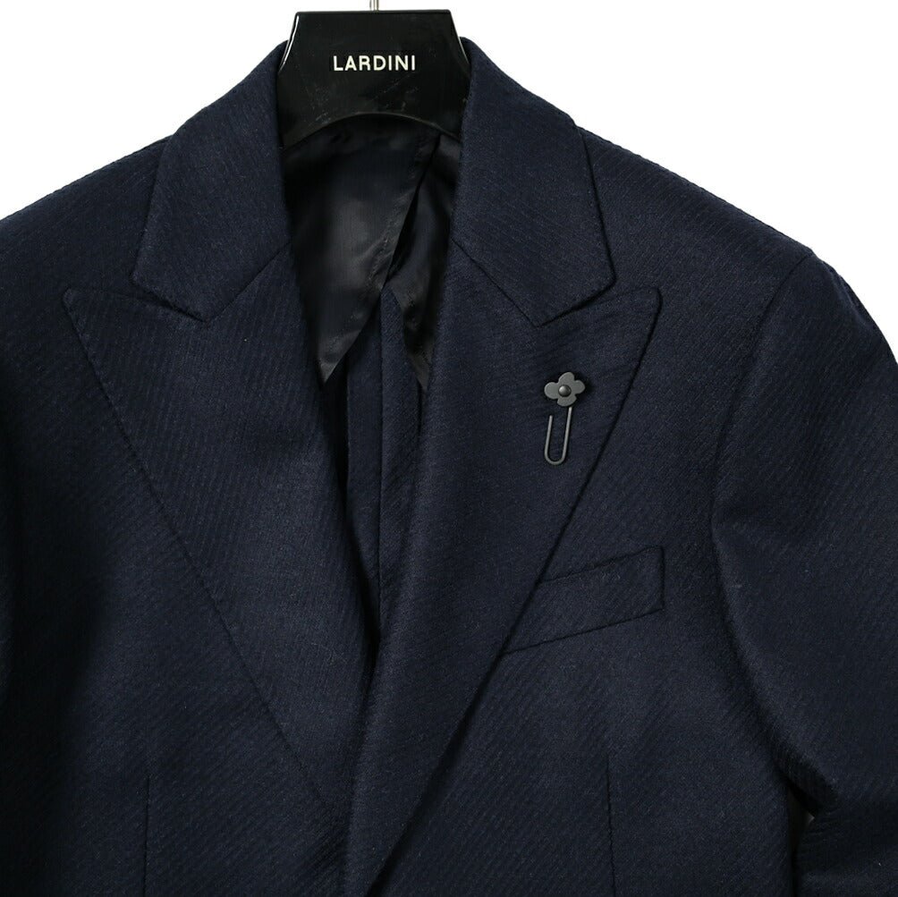 LARDINI ウール100% 2Bシングルテーラードジャケット / メンズ 