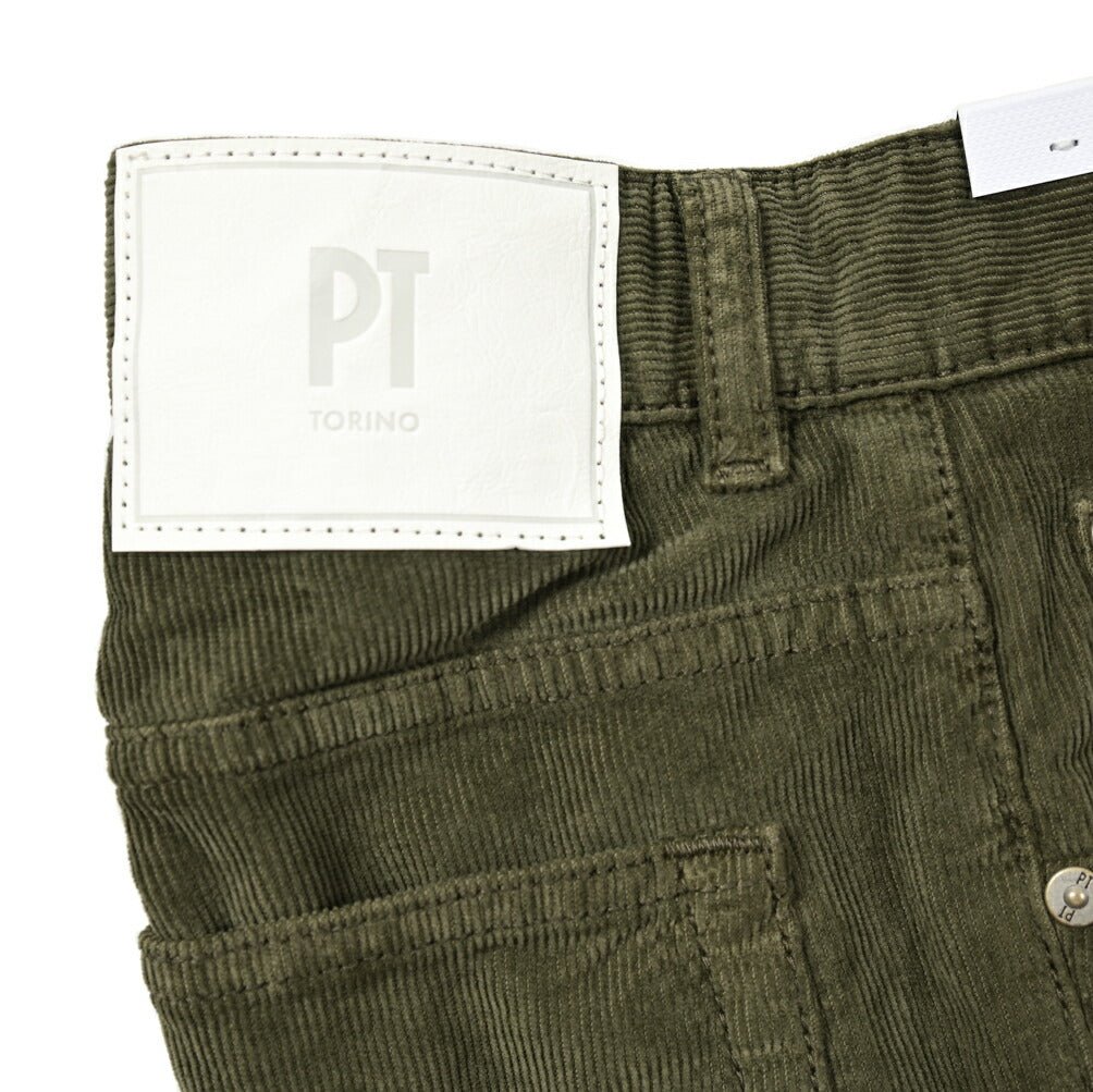 プレサマーセール｜PT TORINO DENIM REGGAE (TAPERED FIT) ストレッチコットンコーデュロイ 5ポケットテーパードパンツ  / PT05