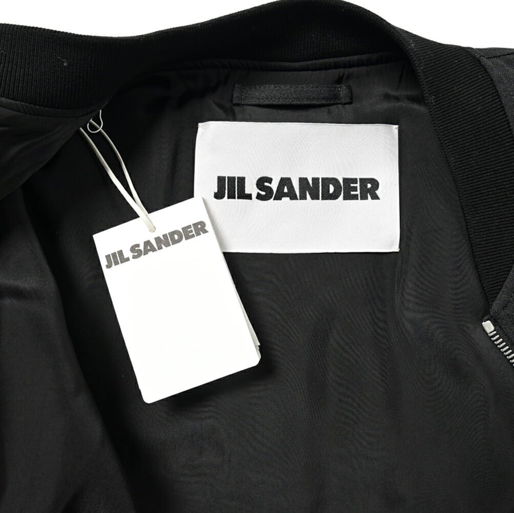 24SS JIL SANDER ポリエステル100% MA-1型 ボンバージャケット(オーバーサイズフィット)