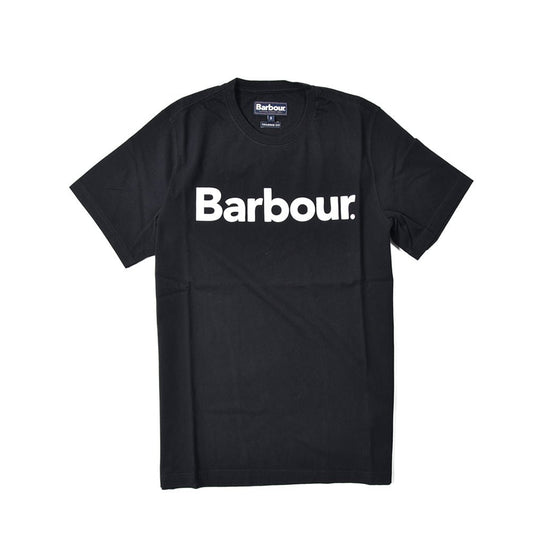 Barbour コットン100% クルーネック半袖ロゴTシャツ｜GUARDAROBA MILANO OFFICIAL STORE
